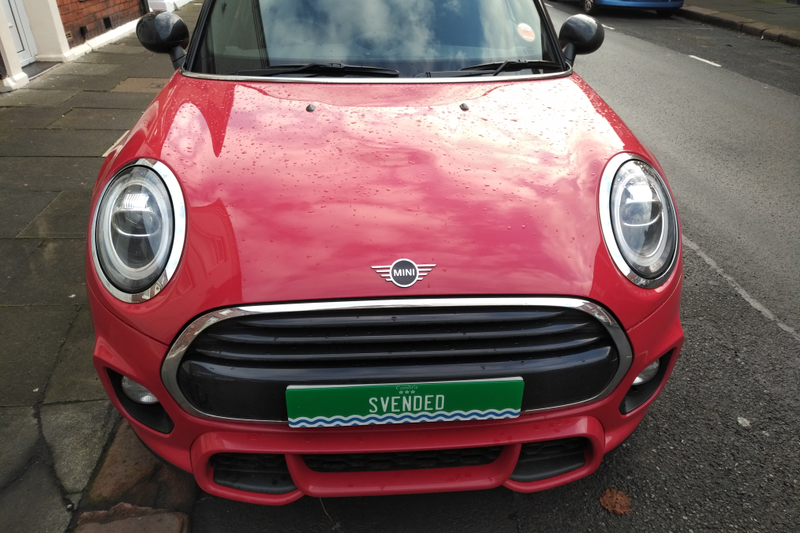 Illustration for article titled Today's clean. 2018 Mini Cooper with Cooper Works Chilli Pack. WARNING PIC HEAVY